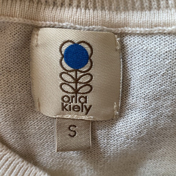 EUC ORLA KIELY Cotton striped dress SIZE Small - Picture 5 of 5